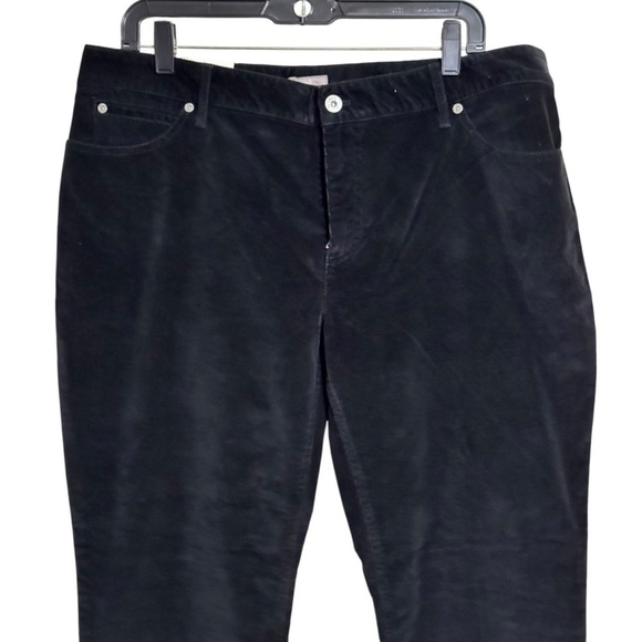 J Jill NWT slim leg authentic fit corduroy jeans size 16P - Picture 3 of 9